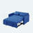 54Inch Adjustable Backrest Soft Futon Sofa With Double Armrest And Pouch Variable Bed-574059776