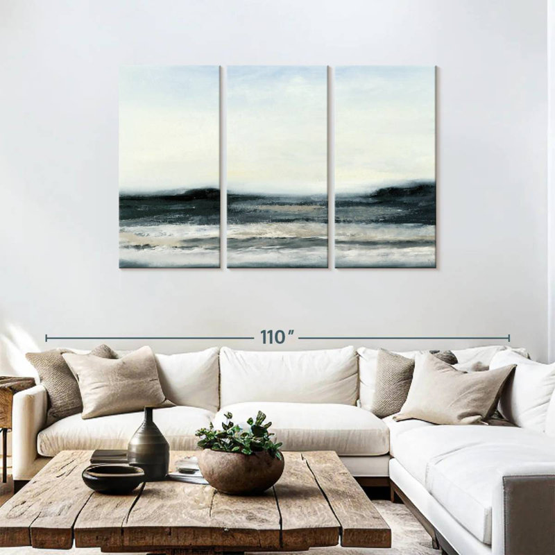 Avery Ocean Tide I, 48" H x 74" W