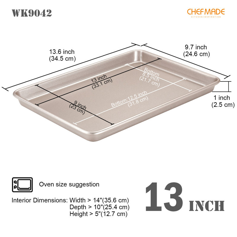 Plat de cuisson antiadhésif Chefmade