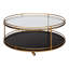 Table basse à roulettes avec rangement