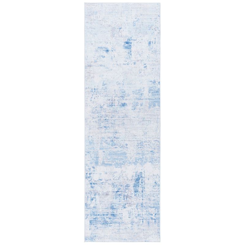 Seandre Performance Machine Washable Abstract Rug, Runner 2'6" x 8'