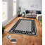 Tapis luxueux antidérapant, 100% polyester, 4,0 x 5,9 pieds, 740 g / m² | Velours avec impression numérique | Éponge stratifiée facile à nettoyer sous la machine, lavable à la machine | Parfait pour le salon, la chambre à coucher et la décoration intérieure-238674286
