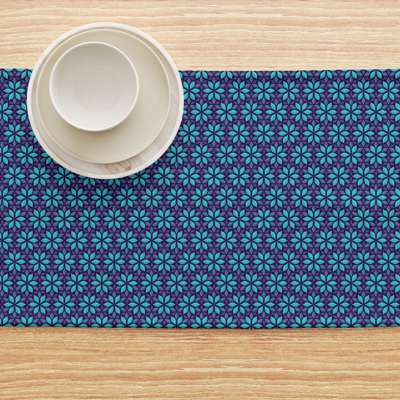 Fabric Textile Products, Inc. Table Runner, 100% Cotton, Floral 105, 16" x 108"