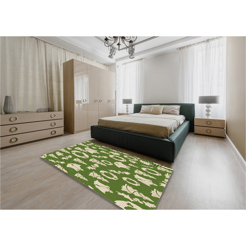 Performance Wool Indoor Rug, Rectangle 4' x 6'
