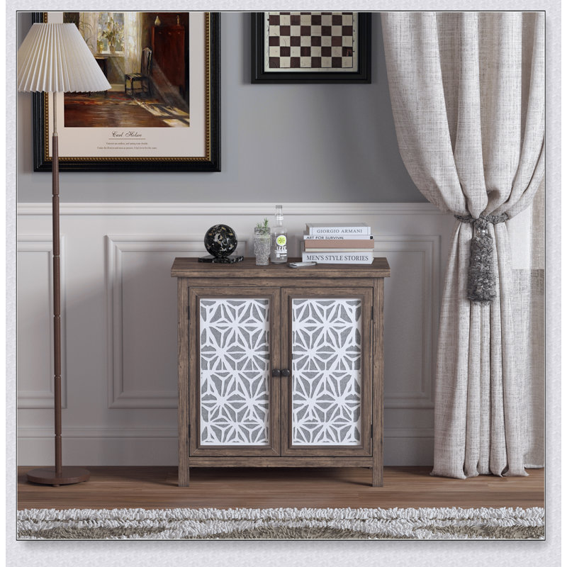 Armoire de rangement rustique en bois massif brun rustique naturel vieilli - 31,89 /
