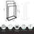 Freestanding 3-Tier -Towel Rack, Matte Black