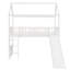 Lit mezzanine simple avec glissade, lit maison avec glissade-774517785