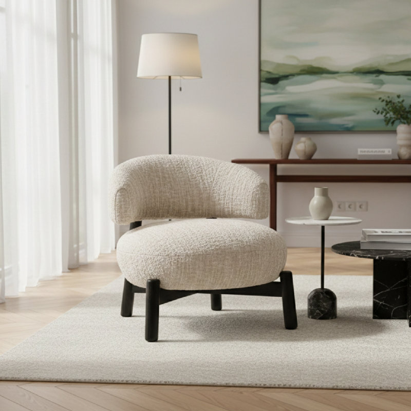 Méridienne Ornella, Beige
