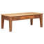 Solid Wood Coffee Table with Storage