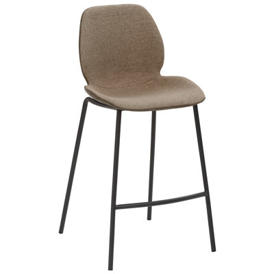 Radia Upholstered Bar Stool with Steel Frame