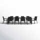 Farrah 118'' Rectangular 10 - Person Outdoor Dining Set