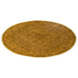 Overdyed Hand-Knotted Wool Modern-Contemporary Gold Area Rug 6' 3" x 6' 4"