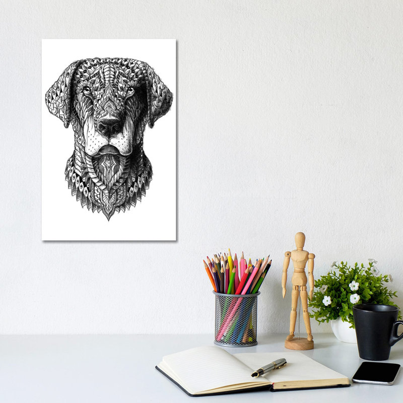 Labrador by Bioworkz - Wrapped Canvas Gallery-Wrapped Canvas Giclée, 30.48cm H x 20.32cm W