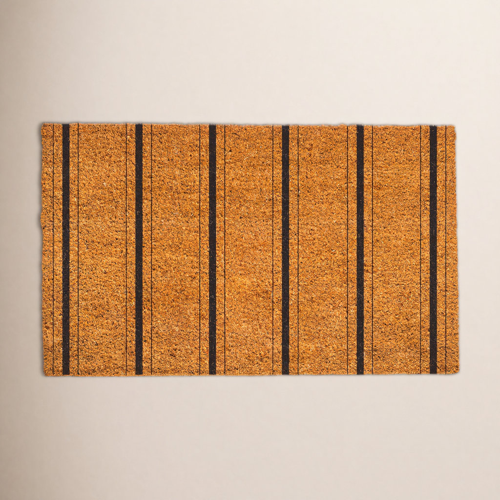Tieast Non-Slip Striped Outdoor Doormat