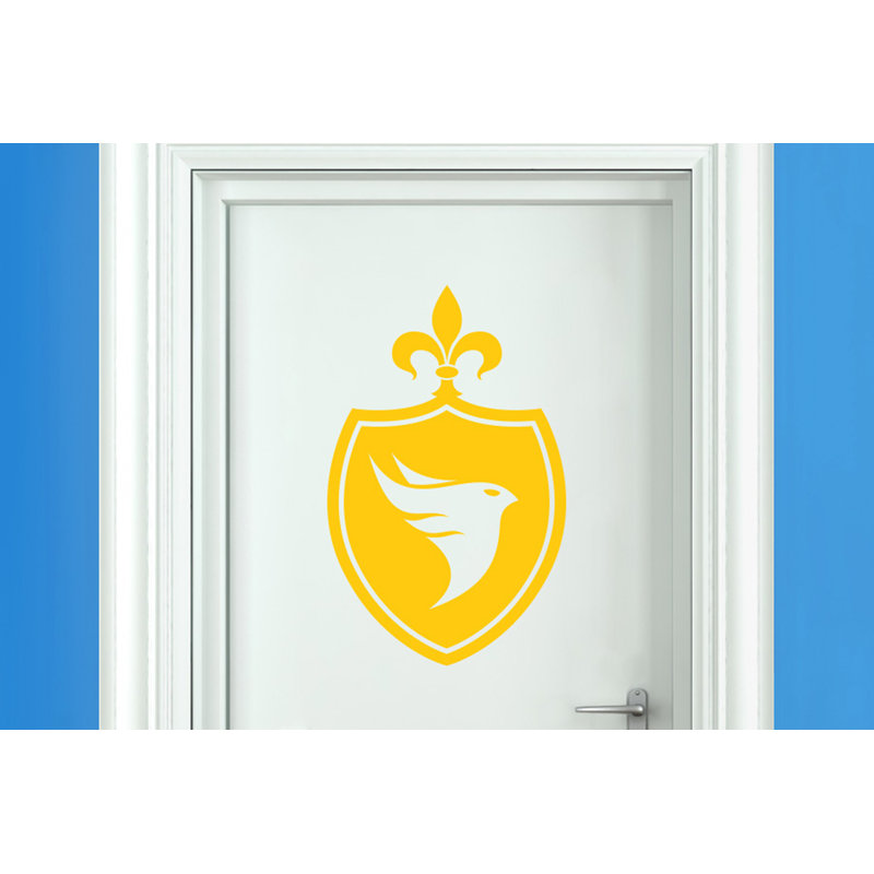 Animals Wall Decal, Dark Yellow