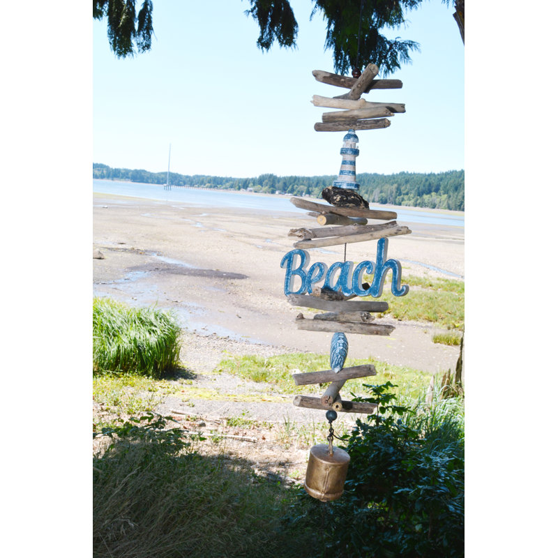 Carillon à l’intérieur du logo beach
