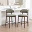 Tabouret de comptoir en bois massif-354948240