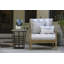 West Haven - Aluminum Side Table w/ Removable Polished Concrete Top