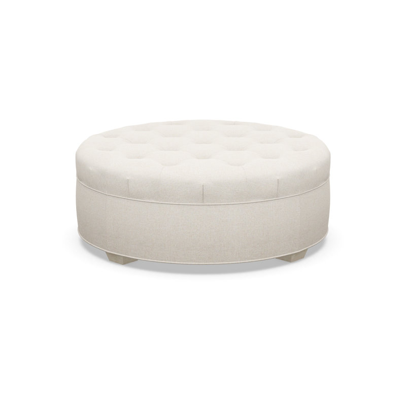 Round Ottoman, 5246-70, Sandstone