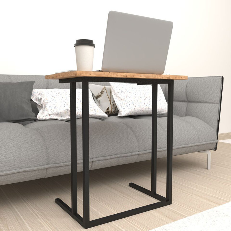 Ajda Rectangle 60cm L Computer Table, Oak
