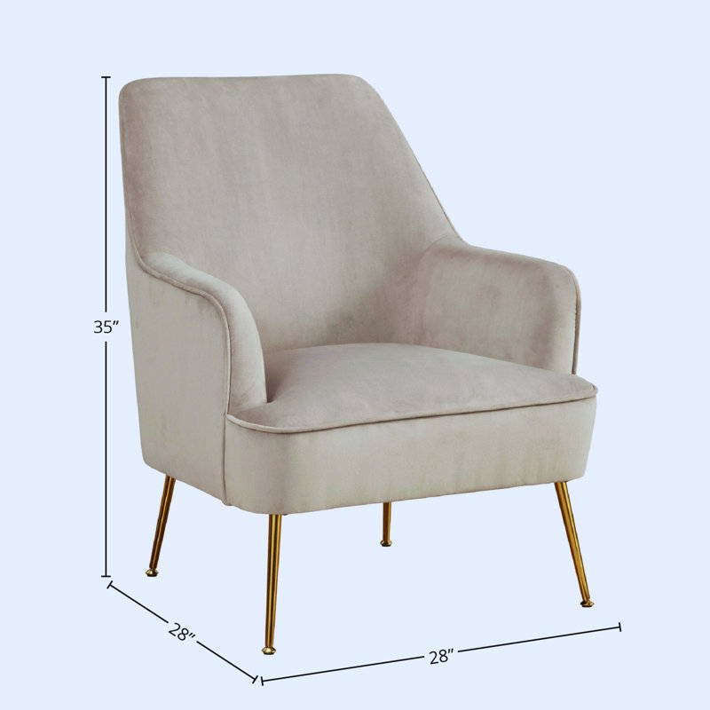 Chaise de loisir Eve, Velours gris velours
