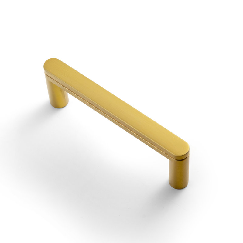 Distressed Sturdy Furniture Bar Pull Multipack, Bronze champagne, 3"