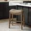 Tabouret de bar et de comptoir en bois d'hévéa Williston-72727890-72727886-72727888