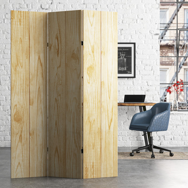 Cloison Jacoby, Planche de bois