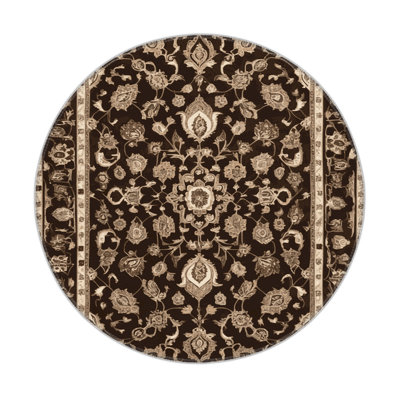 Tapis noir intérieur et extérieur Tabriz