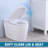 Smart Toilet Bidet Tankless, Auto Open/Close Lid,Auto Flush,Heated Seat,Warm Wash,Elongated Dual Flush One-Piece Toilet