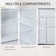 HomCom 20" Top Freezer Refrigerator