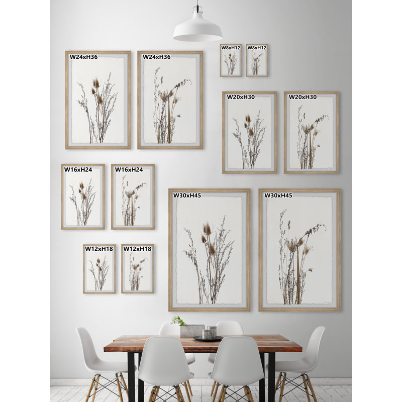 Fleurs d'automne sauvages - Diptyque, H 24 po x l 16 po