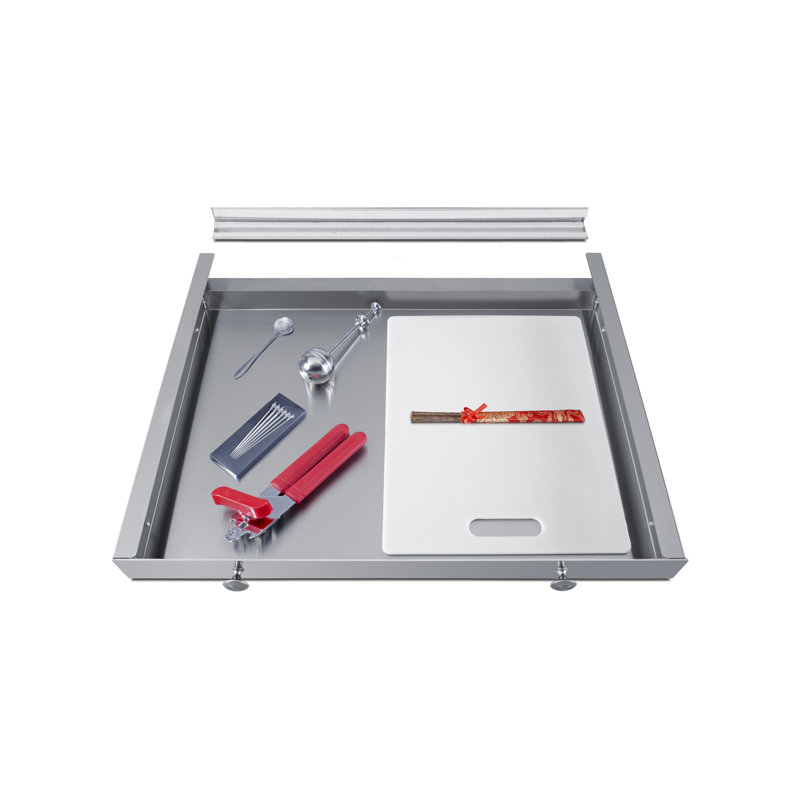 Summit Appliance Universal Storage, 2'' H x 23.25'' W x 17.13'' D
