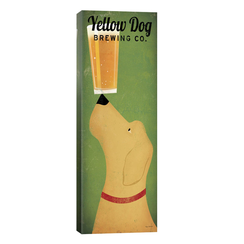 Yellow Dog Brewing Co. by Ryan Fowler - Wrapped Canvas Panoramic Print, 121.92 cm H x 40.64 cm W x 1.91 cm D