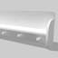 Bitting Wall 4 - Hook Wall Mounted Coat Rack