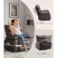 Fauteuil inclinable à bascule avec chaleur et massage, fauteuil surdimensionné manuel avec télécommande pour salon et chambre de bébé-1253376226