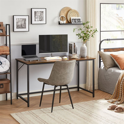 Metal Base Computer Desk