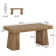 Wolbach 55 Inches Executive Desk with Double Trapezoid Base