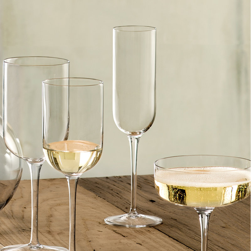Sublime 7 oz. Flute for Sparkling Wine / Champagne / Prosecco / Cava / Lambrusco Glasses