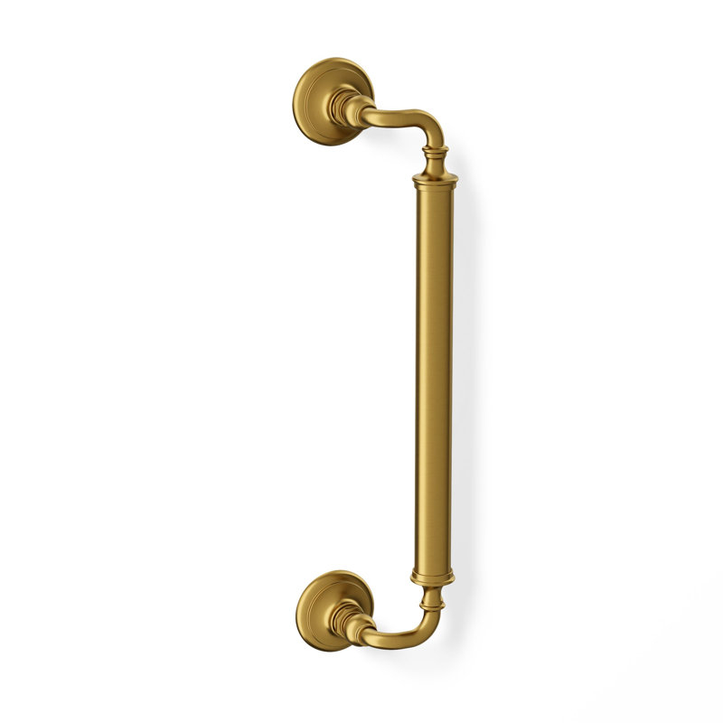 Kohler Artifacts Grab Bar, 18"W, Vibrant Brushed Modern Brass
