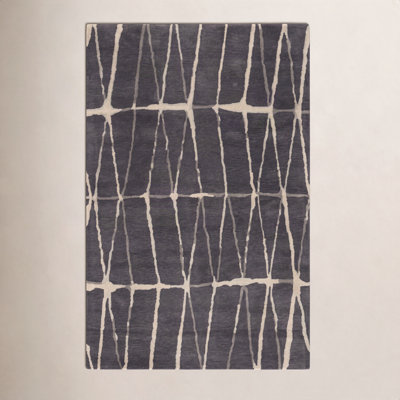 Pete Hand-Tufted Geometric Wool Rug