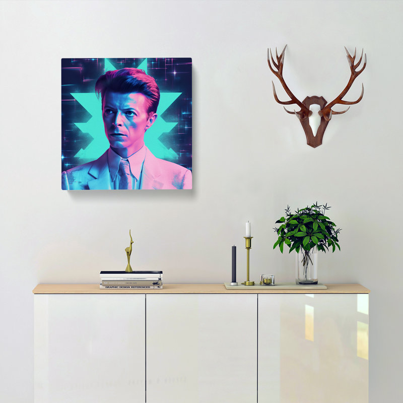 David Bowie Vaporwave - Print
