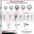 4 Piece Thermoplastic Rubber Caster Set