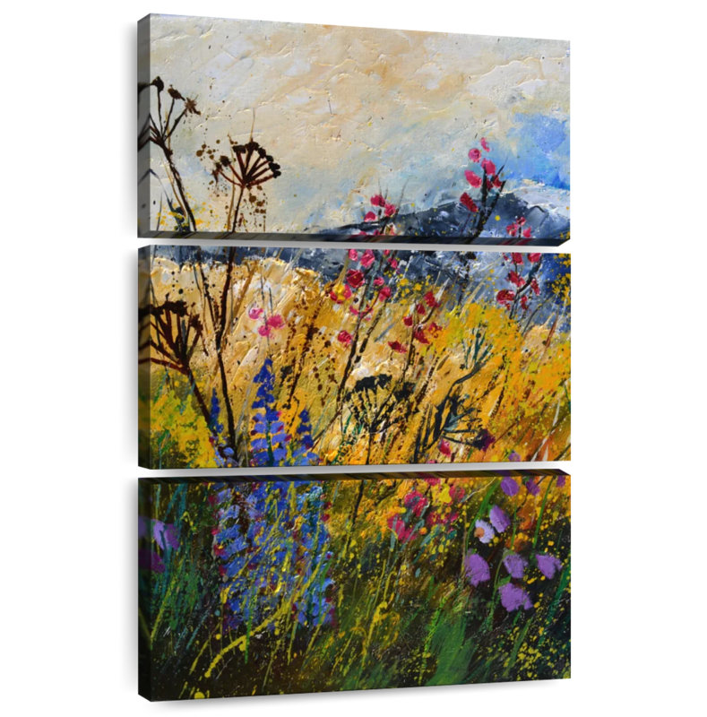 Alvord fleurs sauvages, H 50 po x l 32 po