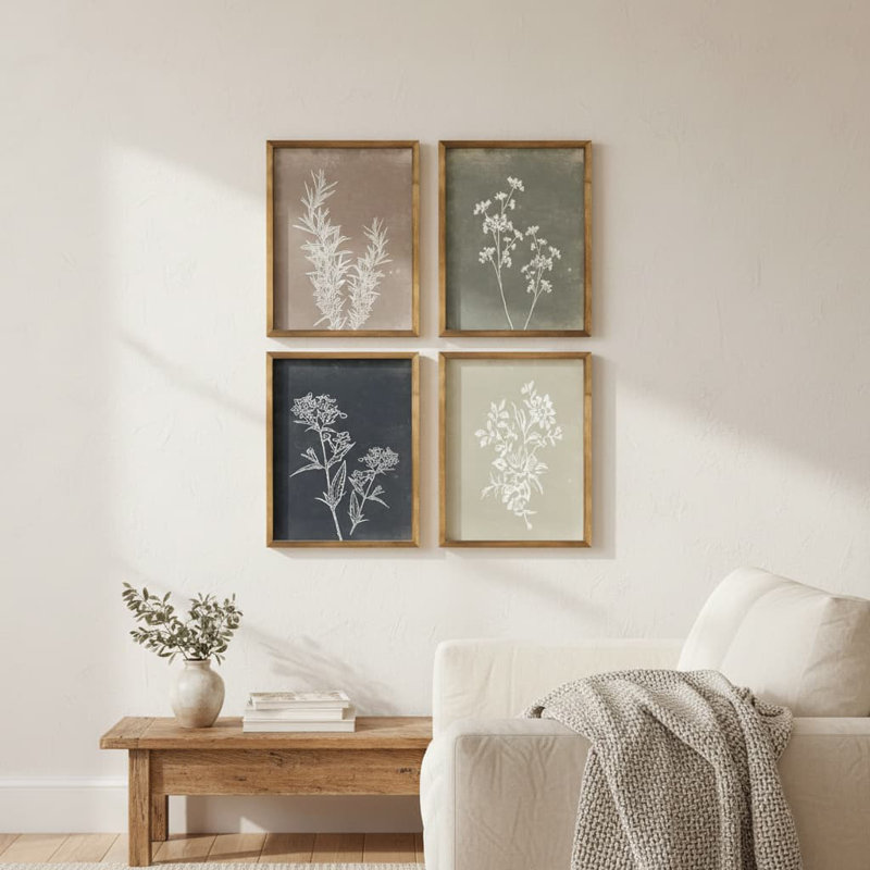 4 Piece Wrapped Canvas Print
