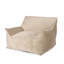 Fauteuil à billes en velours de coton avec accoudoirs Allea-129196423-129196426