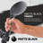 Single Function Massage Shower Head, Handheld Showerhead Easy To Clean Matte Black-119378434