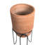 Jaro Short Terracotta Planter-563721688