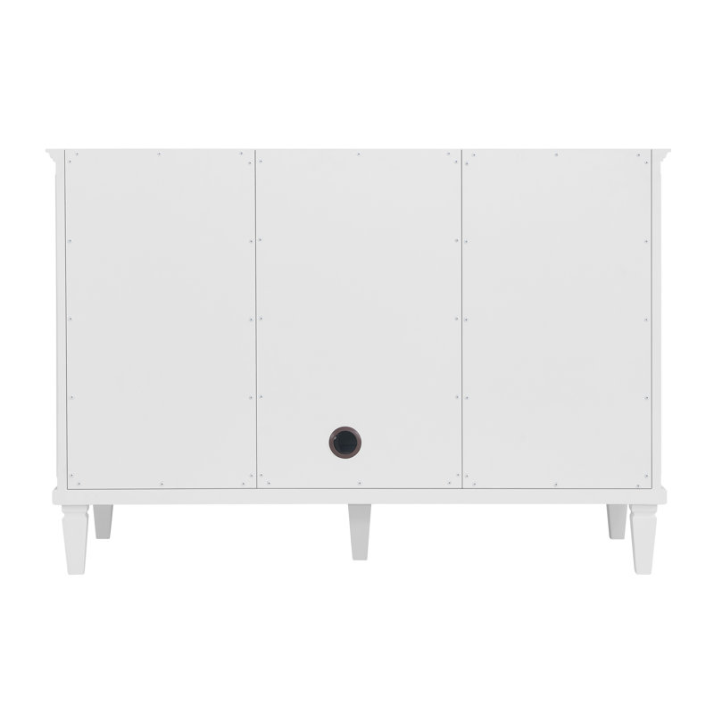 Lorelai 48'' W Single Vanity, Bright White, Parisien Bleu