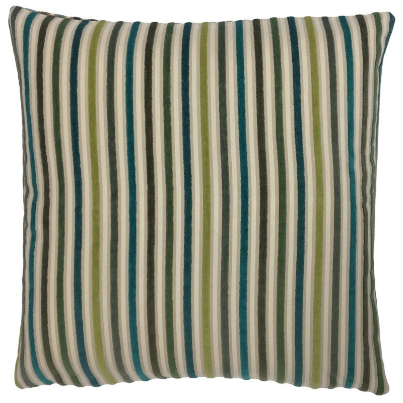  Housse de coussin d'extérieur carré et insert, 26 po x 26 po, Vert
